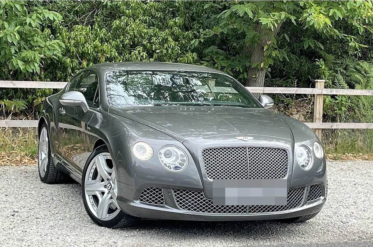 Granite Grey Bentley Continental GT Mulliner